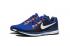 Nike Air Zoom Pegasus 34 EM Marineblauw Wit Heren Loopschoenen Sneakers Trainers 880555-414