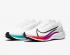 Nike Womens Air Zoom Pegasus 37 Branco Multi-Color Flash Crimson BQ9647-103