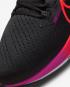 Nike Air Zoom Pegasus 38 Negro Apagado Noir Hyper Violet Flash Crimson CW7356-011