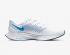 Nike Zoom Pegasus Turbo 2 Weiß-Blau-Herrenschuhe AT2863-100
