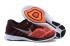 Sepatu Lari Pria Nike Flyknit Lunar 3 Black Bright Crimson 698181-006