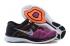 Nike Flyknit Lunar 3 สีดำสีม่วงสีส้มรองเท้าวิ่งผู้หญิง 698182-006