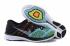 Nike Flyknit Lunar 3 Negro Blanco Hyper Jade Ttl Orng Zapatillas para correr para hombre 698181-008