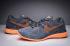 Nike Flyknit Lunar 3 Charcoal Gris Bleu Chaussures de course pour hommes 698181-211