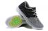 Nike Flyknit Lunar 3 Gris Noir Blanc Volt Chaussures de course pour hommes 698181-009