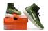 Sepatu Lari Nike LunarEpic Flyknit Hijau Putih Hitam 818676-002
