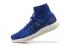 Nike Lunarepic Flyknit Biru Hitam Pria Pelatih Lari Sepatu 818676-400