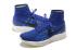 Nike Lunarepic Flyknit Blau Schwarz Herren Laufschuhe Sneakers 818676-400