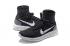 Nike Lunarepic Flyknit Pure Nero Bianco Uomo Scarpe da corsa Sneakers Scarpe da ginnastica 818677-007