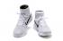 Nike Lunarepic Flyknit Pure Blanc Argent Noir Hommes Chaussures de course Baskets Baskets 818676-102
