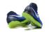 Nike Zoom All Out Flyknit Sepatu Lari Pria Hijau Musim Semi Biru Navy Pelatih 844134-401