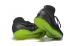 Nike Zoom All Out Flyknit Pure Black Spring Green Homens Tênis de corrida Tênis Treinadores 844134-002