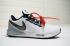 Off White x Nike Air Zoom Structure 22 Trắng Đen Xám Cam Giày AA1636-800