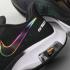 Nike Air Zoom Winflo 1 Black Rainbow Multi Color 615566-605