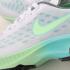 Nike Air Zoom Winflo 1 hardloopschoenen wit lichtblauw groen 615566-608