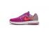 Nike Zoom Winflo 2 รองเท้าวิ่งผู้หญิงสีชมพูพีชสีขาวรองเท้าผ้าใบเทรนเนอร์
