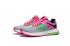 Nike Zoom Winflo 3 พีชสีชมพูสีเทาผู้หญิงรองเท้าวิ่งรองเท้าผ้าใบ Trainers 831561-003