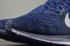Sepatu Lari Pria Nike Zoom Winflo 5 Biru Putih AA7406-401