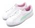 PUMA Smash V2 L Jr White Fair Aqua Pale Pink Junior Sapatos casuais 365170-11