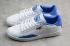 Puma 4 White Blue Womens Shoes New Release Sneakers 357534-14