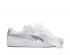 Puma Basket Heart Womens White Sneaker Shoes 363626-02