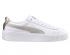 Puma Basket Platform Euphoria Rose Gold Lace Up Scarpe da ginnastica da donna 366814-02