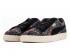 Puma Basket Platform feminino Day Of The Dead sapatos casuais 364810-01