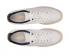 Puma Basket Trim Branco Preto Couro Baixo Lace Up Masculino Sapatos 369641-01