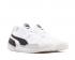 Puma Clyde Hardwood Basketball Blanc Noir Chaussures Pour Hommes 193663-01