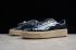Puma Compra Basket Platform Patent Navy Sneaker Womens Shoes 363314-06