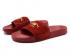 Sandal Wanita Puma Leadcat Suede Merah Dahlia Emas 365758-04