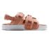 Puma Leadcat YLM Peach Beige One Click Womens Lifestyle Sandal Shoes 365630-06