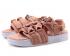 Puma Leadcat YLM Peach Beige One Click Womens Lifestyle Sandal Shoes 365630-06