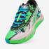 Puma Scoot Zeros Ii Nba 2k 311349-01 Gray Bright Aqua Feather