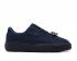 Puma Semsket Platform Rihanna 2.0 Gulina Mr Crystal Dekorasjon Dame Azul Marinho Cor Flatform Joggesko SKU 367452 01