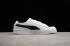 Puma Smash V2 noir blanc cuir mode classique baskets décontractées 367308-02