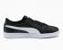 Кроссовки Puma Smash V2 Leather L Black White Casual 365215-04