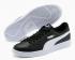 Puma Smash V2 Leather L Sneaker Zwart Wit Casual Schoenen 365215-04