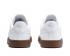 Puma Smash V2 Leather L Sneaker Blanc Marron Chaussures Casual 365215-13