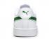 Puma Smash V2 Leather L Tênis Branco Verde Sapatos Casuais 365215-03