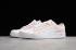 Puma Smash V2 VULC CV Baskets en toile décontractées Rose Blanc 365968-05