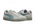 Sepatu Wanita Puma Suede Classic Gltz Blue Aqua Pearl 367048-01