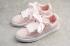 Puma Suede Heart Valentine Jr Peal Blanco Rosa Zapatillas Zapatos para niños 365135-03