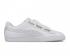 Puma Basket Heart Oceanaire Damen Sneaker Lederschuhe Weiß 366443-02