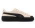 Puma Damskie Platforma Koszykowa Scallop Whisper Białe Czarne 366723-04