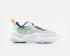 Giày thể thao nữ Puma Rise White Mist Green Cantaloupe Running Shoes 371777-01