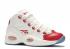 Reebok Question Mid GS Blanc Pearlized Rouge J98948