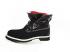 Black Red Timberland Roll-top Boots Men