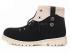 Black White Timberland 6-inch Premium Scuff Proof Boots Mens