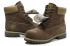 Mens Timberland 6-inch Double Tongue Boots Dark Brown